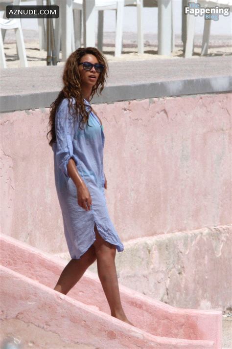 Beyonce Knowles Sexy Spotted Flaunting Her Gorgeous Bikini Body At The Monte Carlo Beach Club In