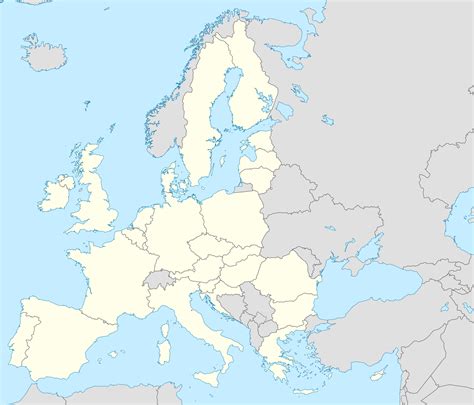 Lista Foto Mapa Politico Mudo De Europa Para Imprimir En A Alta