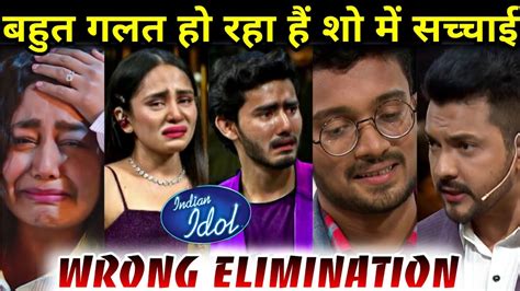 Indian Idol Wrong Elimination Indian Idol Today Full Episode