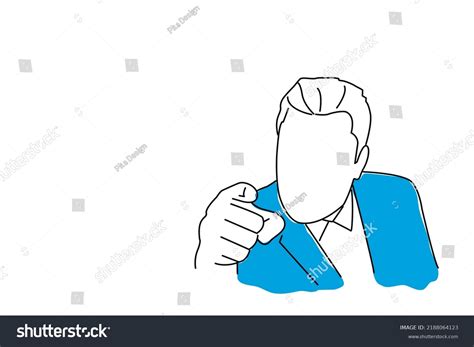 Illustration Angry Business Man Pointing You Stock Vector (Royalty Free) 2188064123 | Shutterstock