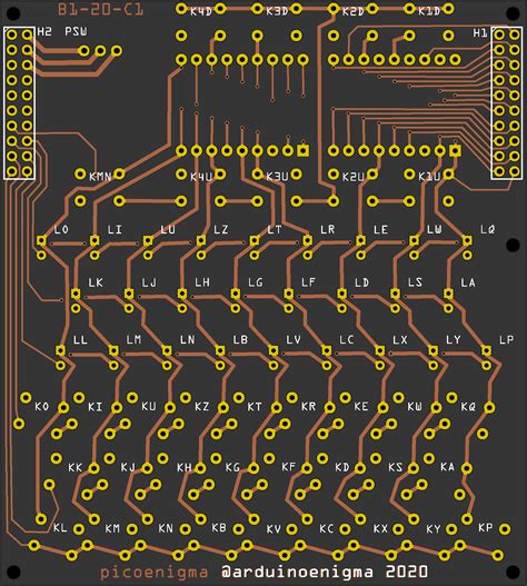 Arduino Enigma Machine Simulator Picoenigma A Universal Enigma