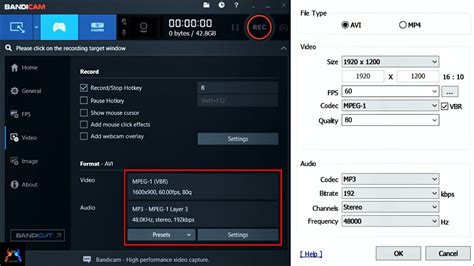 How To Record Games With No Lag FPS Drop Bandicam Best Settings