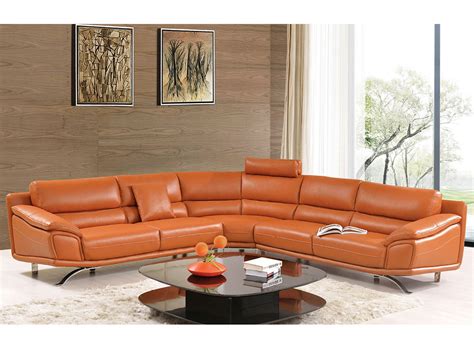 Modern Leather Sectional Sofa | Cabinets Matttroy