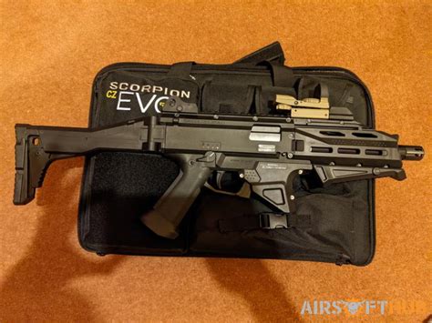 Asg Scorpion Evo 2021 Atek Kit Airsoft Hub Buy And Sell Used Airsoft