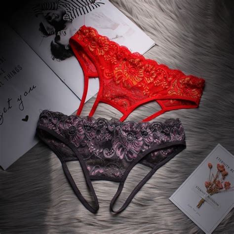 Jual ASLI IMPORT CELANA DALAM WANITA HOTSS OPEN G STRING LACE THONG LINGERIE C087 BEST