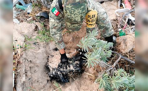 Ejército Mexicano asegura cargamento de droga en playas de Cozumel