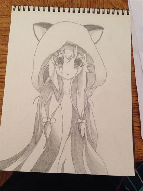 Crying Anime cat girl by Purpl-foxx on DeviantArt