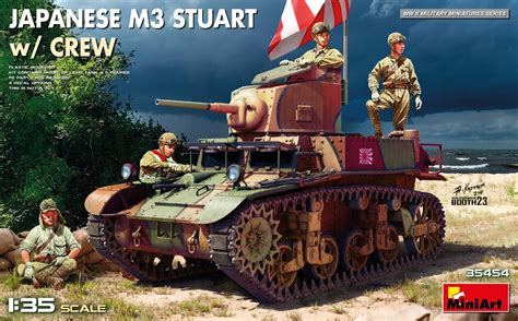 Miniart Japanese M Stuart W Crew Armorama