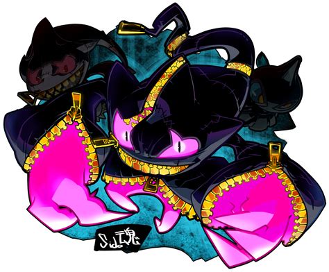 Banette Shuppet And Mega Banette Pokemon Drawn By Sidoslipknot