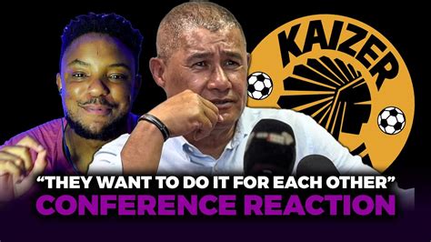 Cavin Johnson Press Conference Reaction Moroka Swallows Kaizer