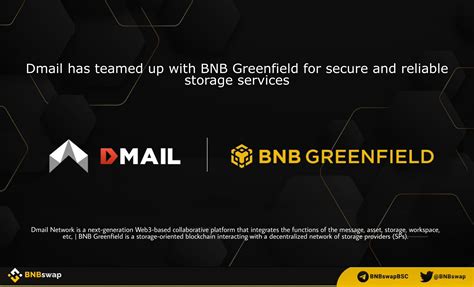 BNB Swap On Twitter Dmailofficial Has Teamed Up With BNB