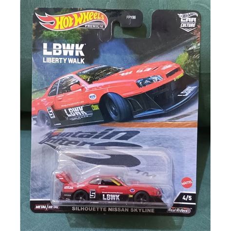 Jual Hot Wheels Silhouette Nissan Skyline R LBWK Mountain Drifters Shopee Indonesia
