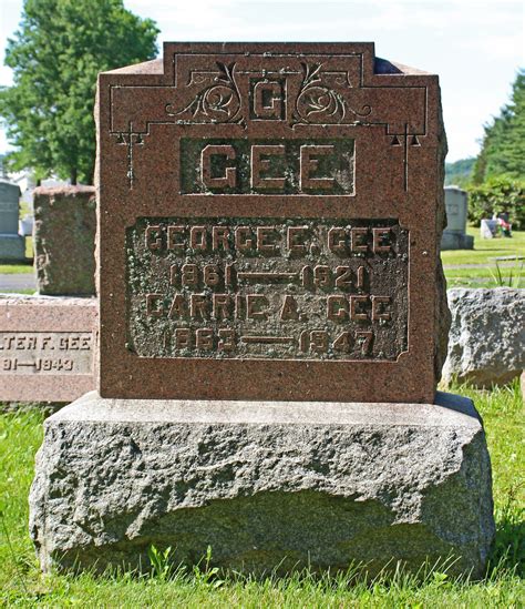 George Emerson Gee Find A Grave Memorial