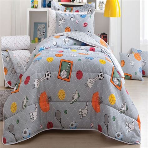 Jogo De Cama Solteiro Infantil Sultan Happy Day Sport Cinza Submarino