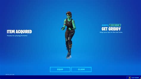 How To Get New Get Griddy Emote For Free In Fortnite Youtube