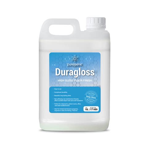 Puregiene® Floor Finish Duragloss 10l Each Abconet