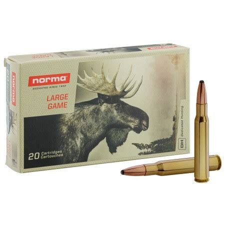 Balle De Chasse Grand Gibier NORMA Cal 30 06 Spr Ogive PPDC Boite