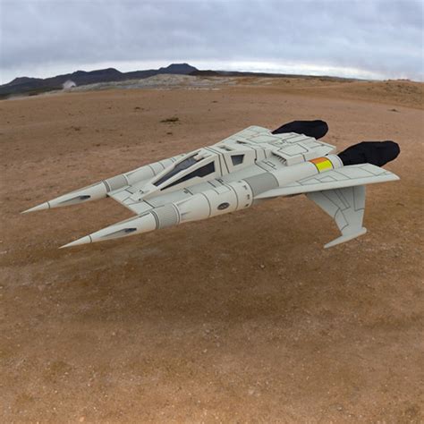 Buck Rogers Starfighter Download Free 3D models