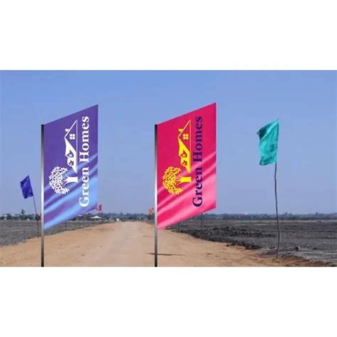 Flag Banners Printing Service At Rs Square Feet In Rangareddy Id