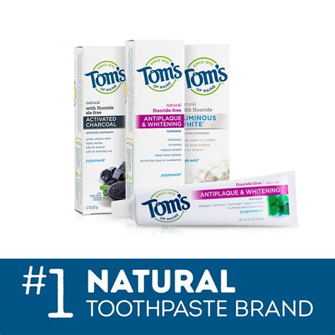 Tom's of Maine Anticavity Fluoride Children's Toothpaste, Kids Toothpaste, Natural Toothpaste ...