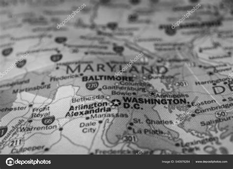 Maryland State Map Stock Photo by ©aallm 540976264