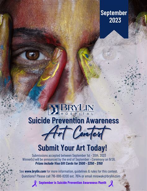 Suicide Prevention Awareness Art Contest BryLin Hospital