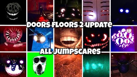 DOORS Floors 2 UPDATE The Mines All Jumpscares All Entities