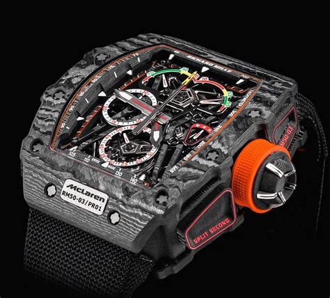 Richard Mille Rm Tourbillon Split Seconds Chronograph Mclaren F Rm