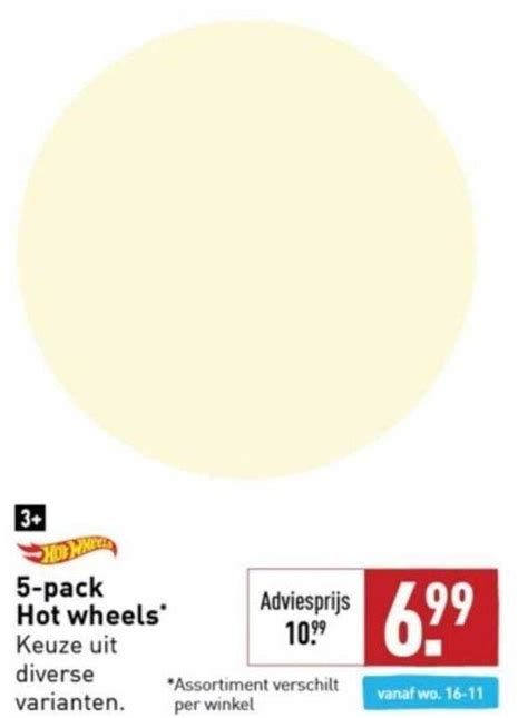 Pack Hot Wheels Aanbieding Bij Aldi Folders Nl