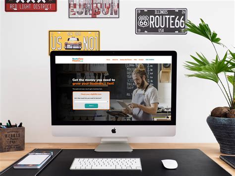 easy finance sleeky web design