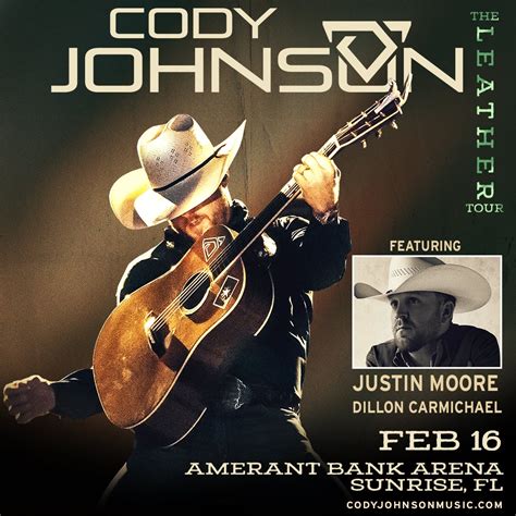 Cody Johnson Amerant Bank Arena