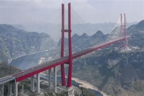 The top ten highest bridges in the world, with Beipanjiang First Bridge ...