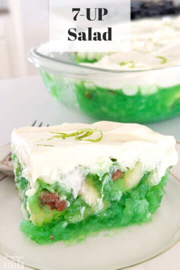 7-UP Jello Salad Recipe - Granny's in the Kitchen