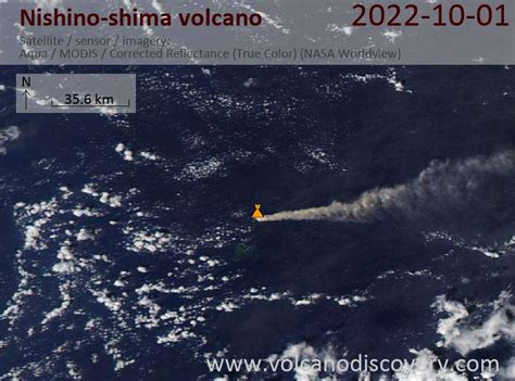 Nishino Shima Volcano Volcanic Ash Advisory Va Emissions Continuing