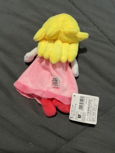 Super Mario Bros Princess Peach Plush Toy Stuffed Doll Soft 4620250044