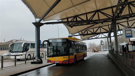 146 MZA Warszawa Przejazd SU12 IV CNG 4303 Na Linii 146 Dw