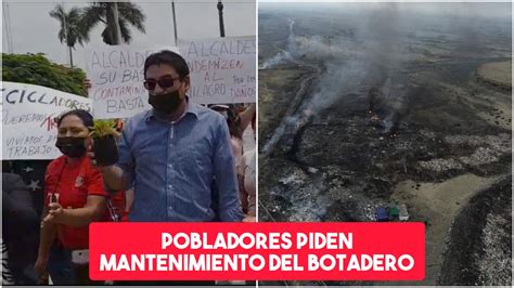 Trujillo Pobladores De El Milagro Protestan Por Contaminaci N Generada