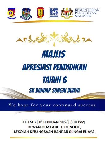 BOOKLET MAJLIS APRESIASI TAHUN 6 Nabilahsabudin8422 Flip PDF AnyFlip