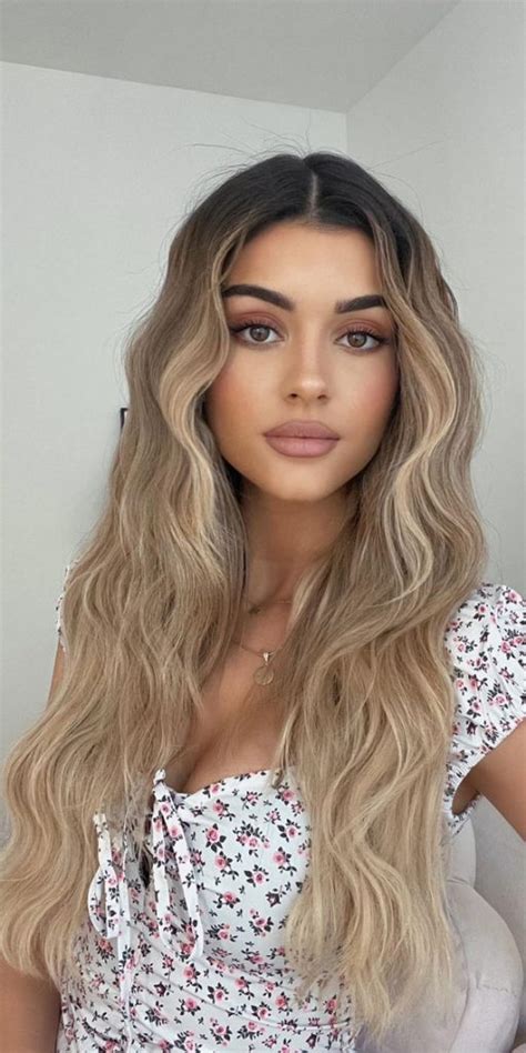 Exploring Chic Haircuts And Hair Trends Sandy Blonde Mermaid Vibe