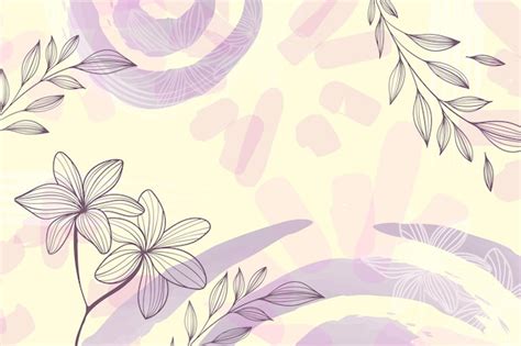 Premium Vector Watercolor Hand Drawn Background