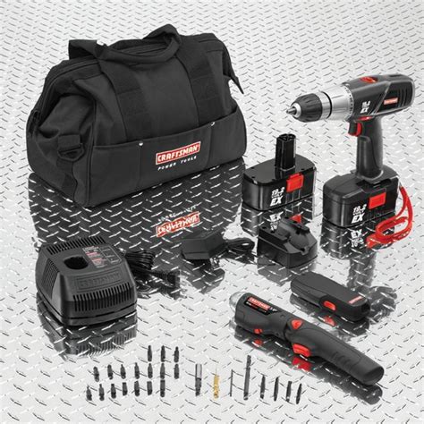 Craftsman 192 Volt Cordless Ex Drilldriver Combo Kit With Screwdriver