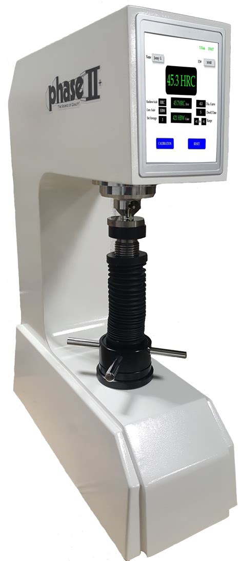 Phase Ii Digital Rockwell Hardness Tester W Closed Loop Load