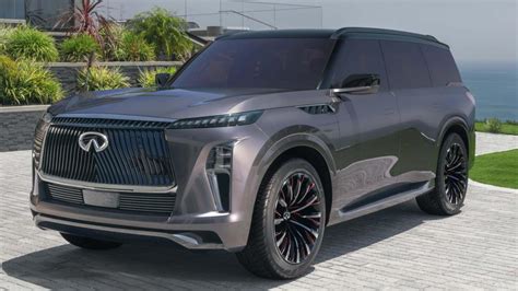 Nissan Patrol Previewed By Infiniti Qx Monograph Concept The