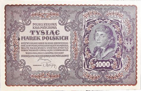 Poland Marek Banknote Km Unc Ma Shops