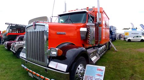 1997 Kenworth W900 T Cab Diesel Long Nose 3 Axle Artic Truck Youtube