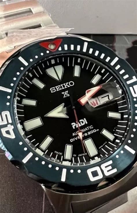 New Seiko Prospex Monster Padi Special Edition Automatic Diver S Srpe