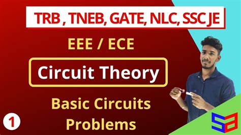 Circuit Theory Problems In Basic Circuits Tamil Eee Ece Trb Tneb