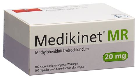 MEDIKINET MR Caps 20 Mg Blist 100 Pce Commander En Ligne