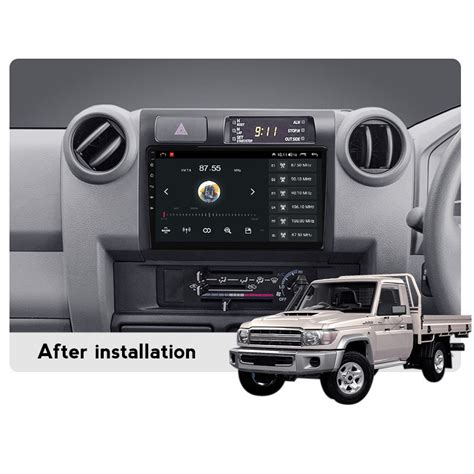 9 Car Android Radio Radio Navi Gps Carplay For Land Cruiser Lc70