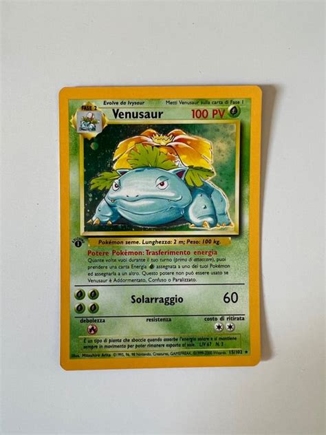 The Pok Mon Company Pok Mon Trading Card Venusaur Catawiki